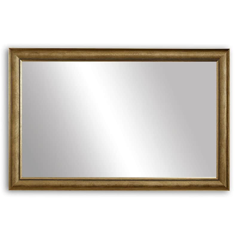 Frame My Mirror Gold Framed Wall Mirror, Oxfordshire Design