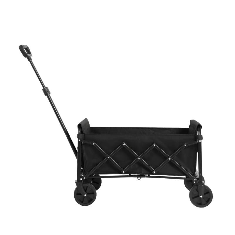 Lightweight Heavy Duty Folding Beach Wagon with Wheels, Large Capacity