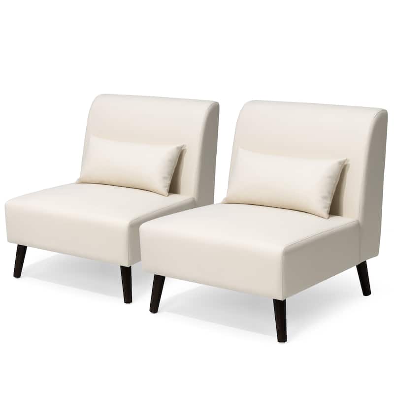 Pellebant Accent Chair Upholstered Lounge Couch Sofa for Bedroom Living Room