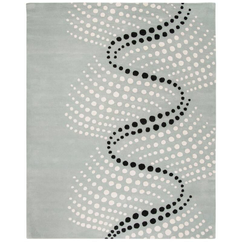 SAFAVIEH Handmade Soho Burghilde Waves N.Z. Wool Rug