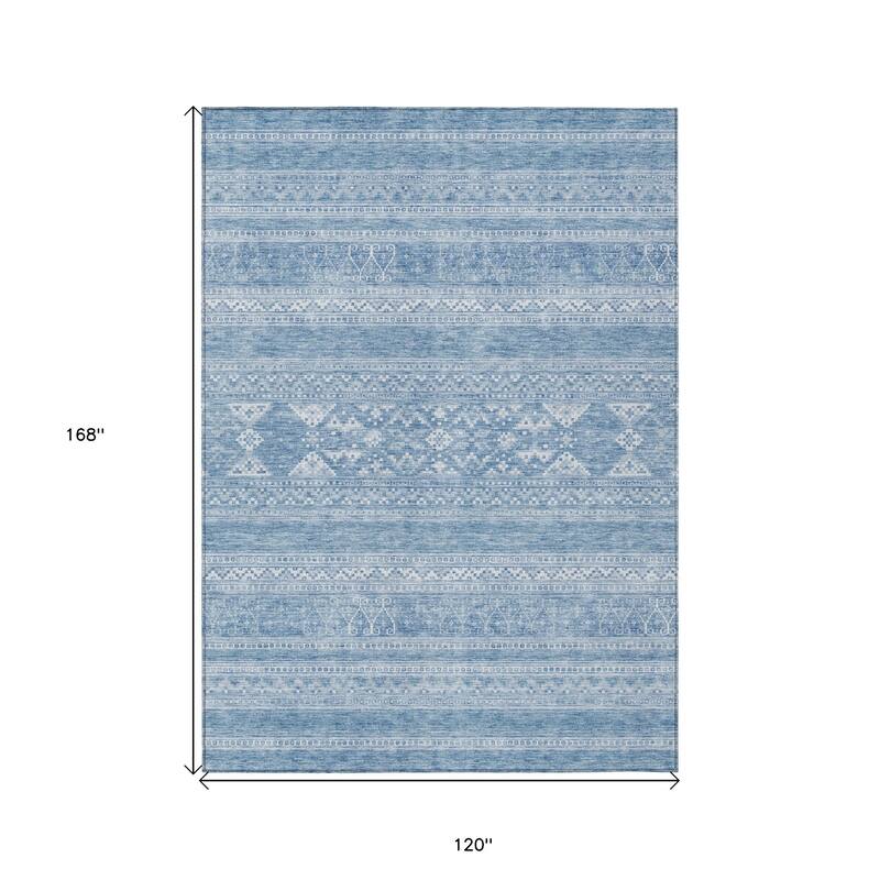 HomeRoots Southwestern Transitional Rectangle Outdoor Rug