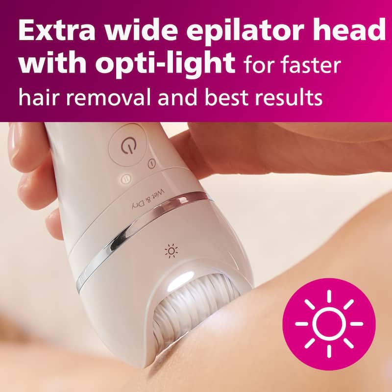 Wet & Dry Epilator Series 8000