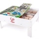 preview thumbnail 4 of 3, Hape Railway Collection: Play & Stow Storage Activity Table - Multi