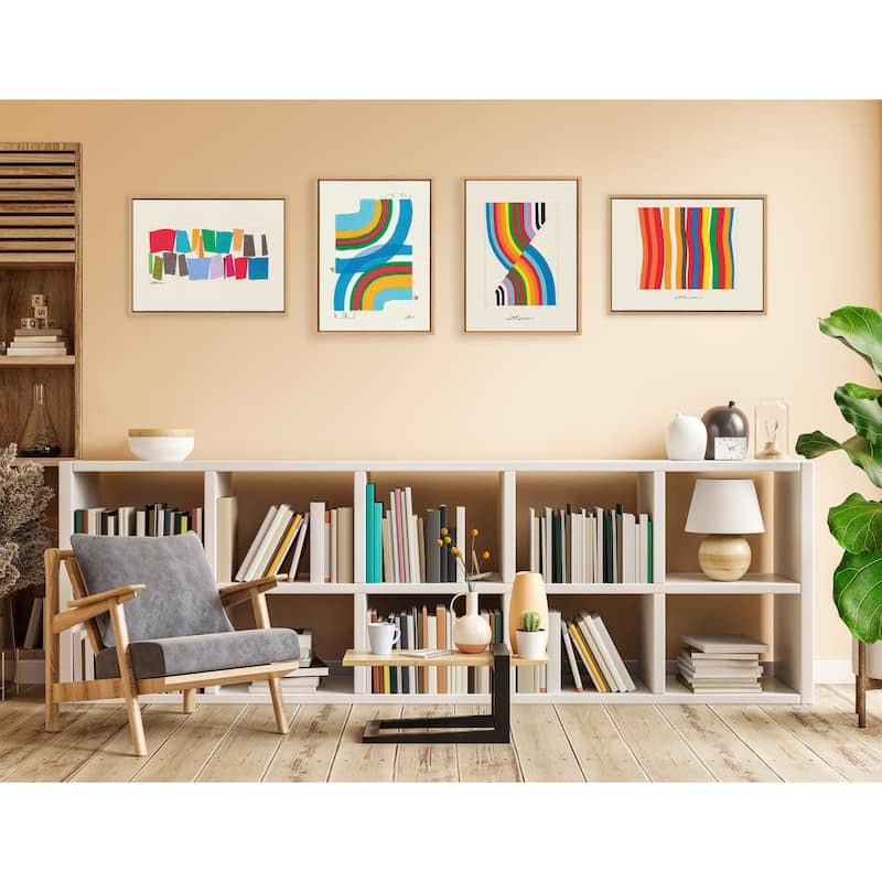 Kate and Laurel Sylvie Plan For Myself Framed Canvas by Amber Vittoria