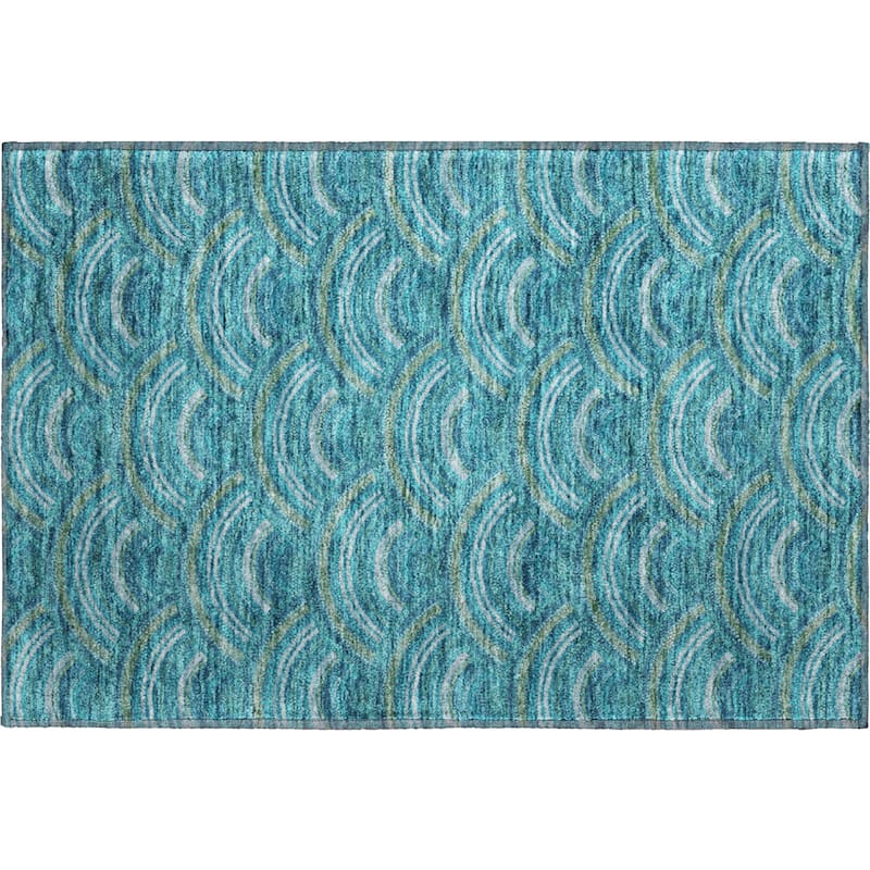 Premium Washable Super Soft Transitional Stacks Mayfield Rug