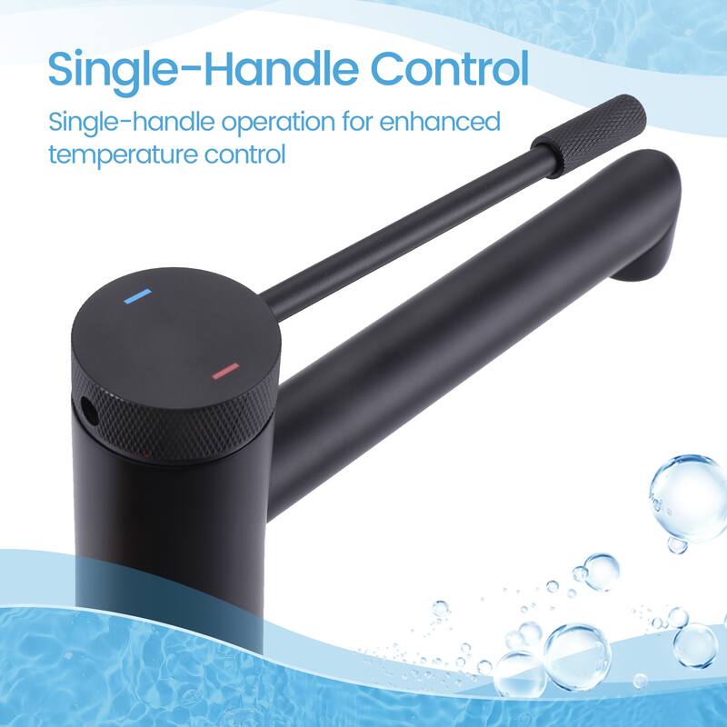 Rbrohant Bathroom Single Handle Single hole Faucet