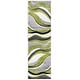 preview thumbnail 21 of 128, SAFAVIEH Hollywood Deep Mid-Century Modern Abstract Rug 2'3" x 10' Runner - Grey/Green