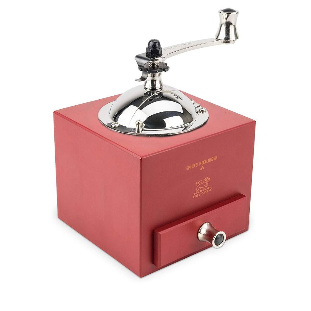 Peugeot 25946 Olivier Roellinger 5.25 Inch Pepper Mill, Chili Red - Chili Red