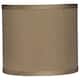 Classic Drum Faux Silk Lamp Shade 8-inch to 16-inch Available - 8" - Taupe