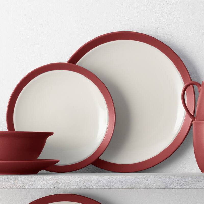 Noritake Colorwave Set Of 4 Curve Salad Plates, 8-1/2"
