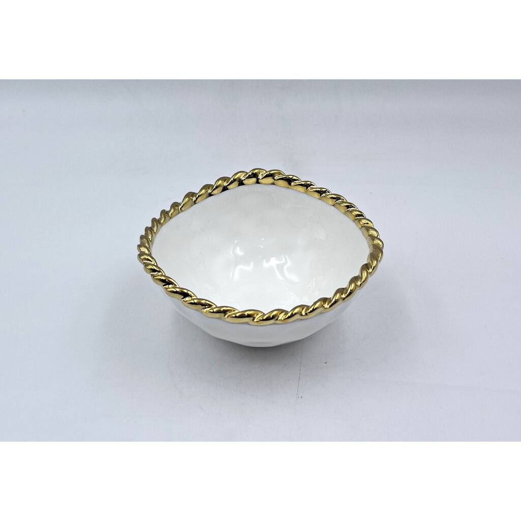 5.25" Rope Small Snack Bowl