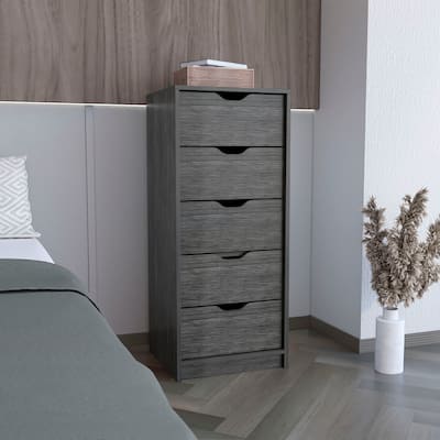 Basilea 5 Drawer Tall Dresser