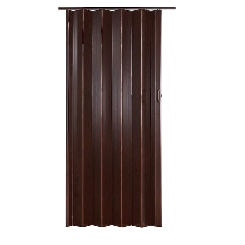 Towne Collection Riverside Roasted Coffee PVC 48-inch Folding Door