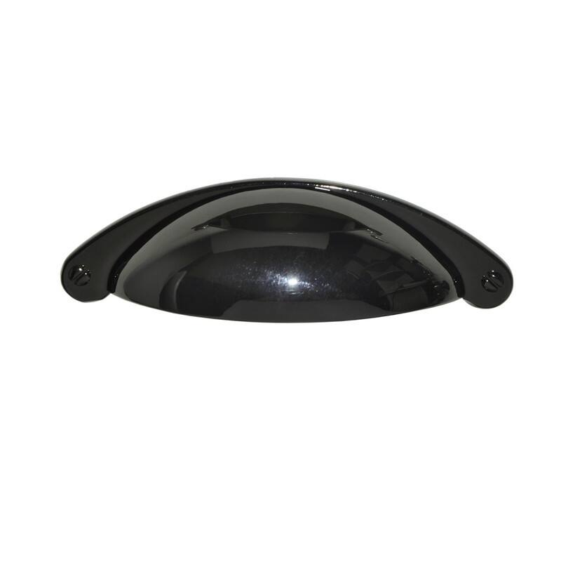 Utopia Alley Elgin Bin Pull Handle - Gun Metal Drawer Pull Handle, 2.5" Center to Center