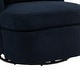 preview thumbnail 43 of 42, Upholstered Swivel Barrel Accent Chair