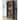 Signature Design by Ashley Wildenauer Brow/Black 75" Bookcase - 34"W x 11"D x 75"H