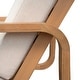 preview thumbnail 17 of 23, Christopher Knight Home - Outdoor Lounge Chair Acacia Wood with Beige Cushions