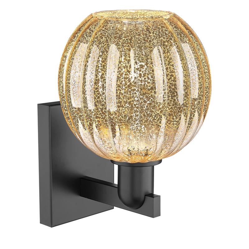 Innovations Lighting Downtown Urban - Preston - 1 Light 7" Globe Shade Wall-mounted Sconce