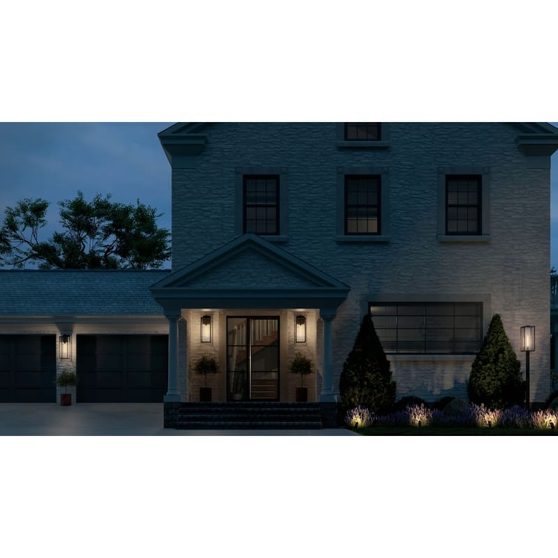 Kichler Lighting Branner 30 in. 1-Light Outdoor Wall Sconce