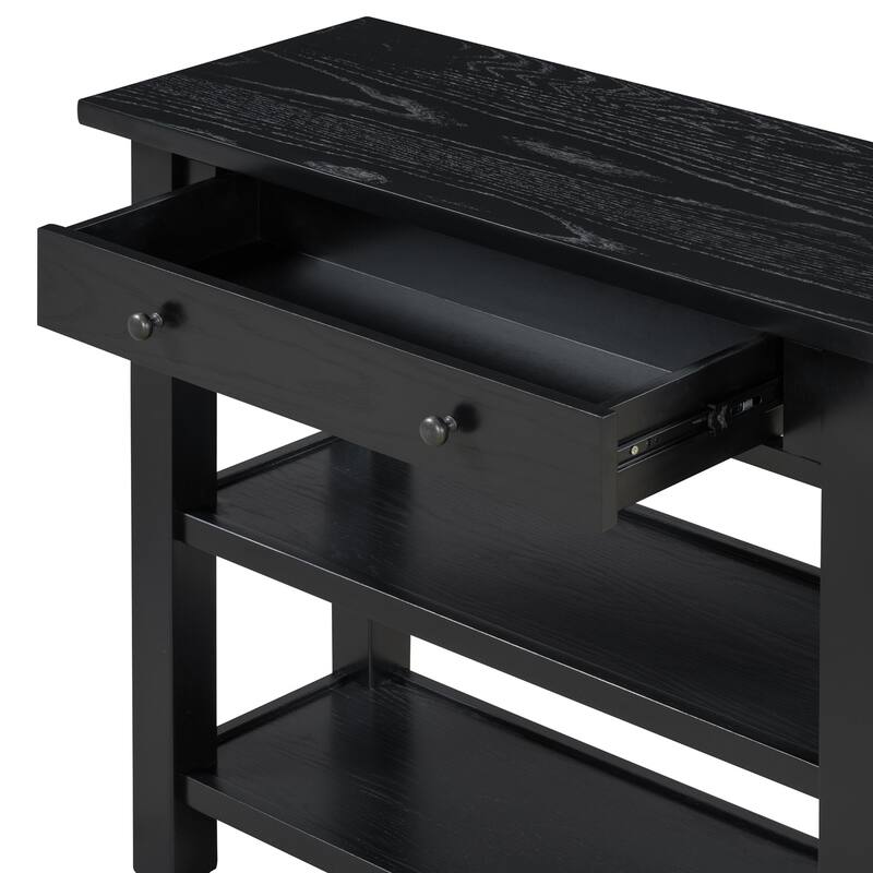 Modern Storage Entryway Table