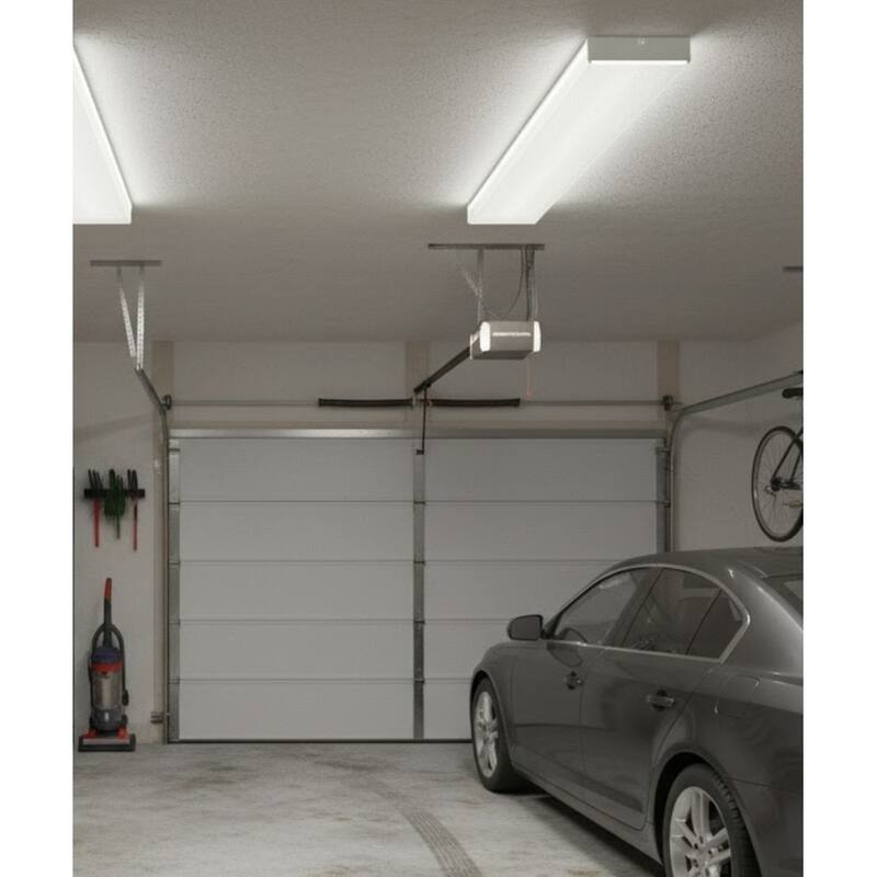 49"w Prismatic Wraparound 1-Light Integrated LED Lightstrip Ceiling Light by RP Lighting - N/A