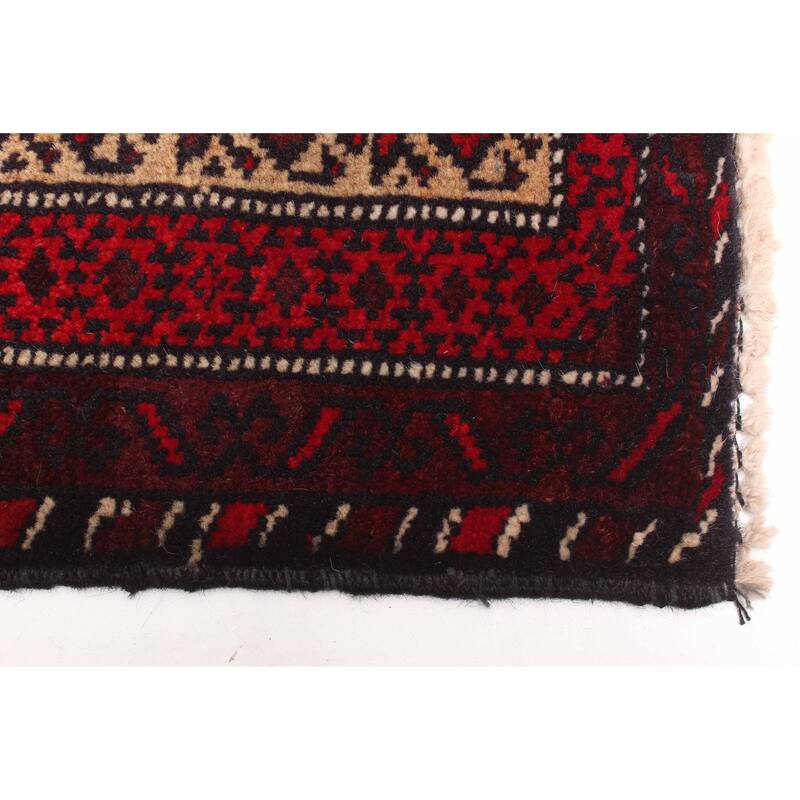 ECARPETGALLERY Hand-knotted Teimani Tan Wool Rug - 2'10 x 4'6