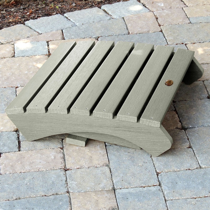 Eco-Friendly Synthetic Wood Folding Ottoman
