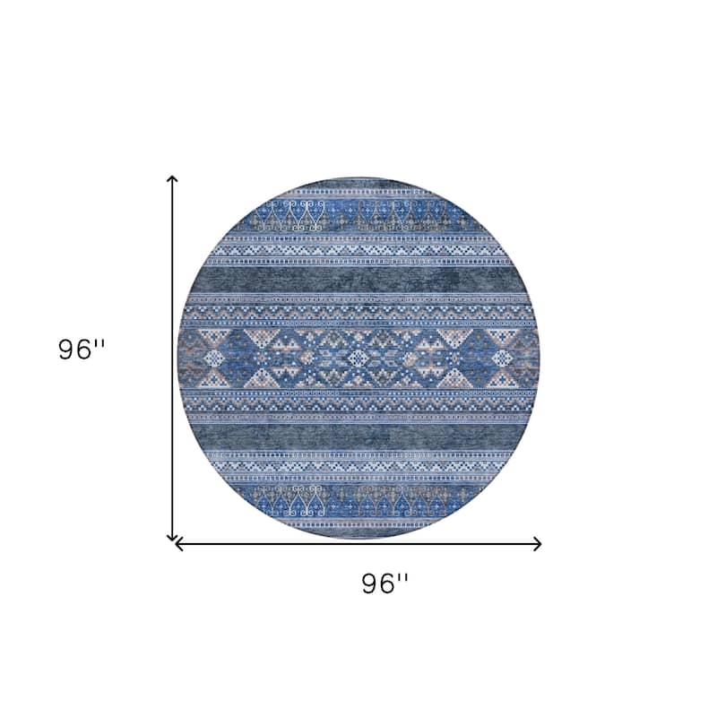 HomeRoots Southwestern Transitional Rectangle Outdoor Rug