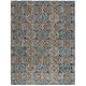 preview thumbnail 9 of 13, SAFAVIEH Handmade Aspen Agita Bohemian & Eclectic Tribal Wool Rug 10' x 14' - Blue/Gold - Rectangle