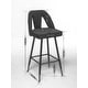 preview thumbnail 6 of 45, Modern Set of 2 Barstools with Nailheads