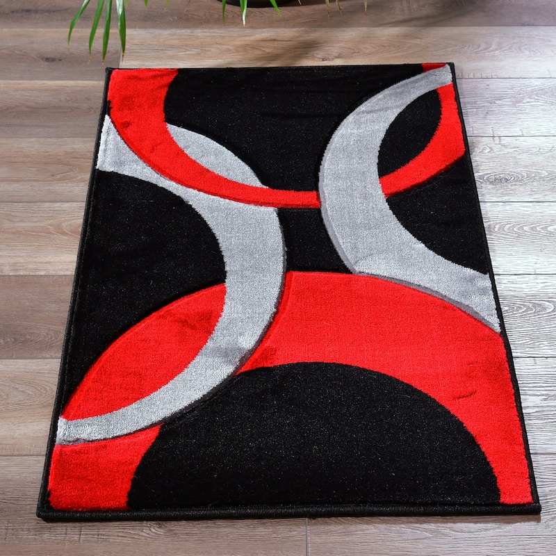 Miglena Contemporary Geometric Area Rug