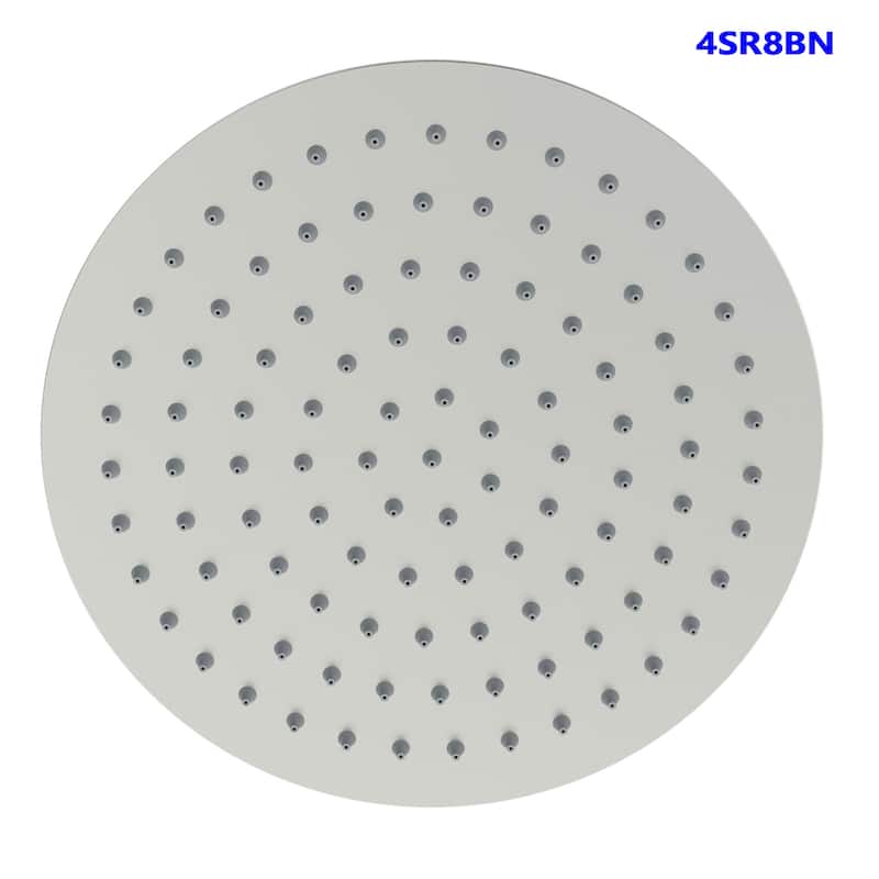 Topcraft Stainless Steel Round Rain Showerhead - 8*8