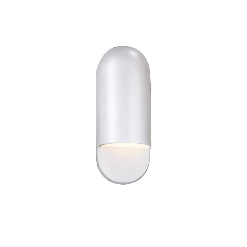 Ambiance Capsule 1-light Small Gloss White ADA Wall Sconce