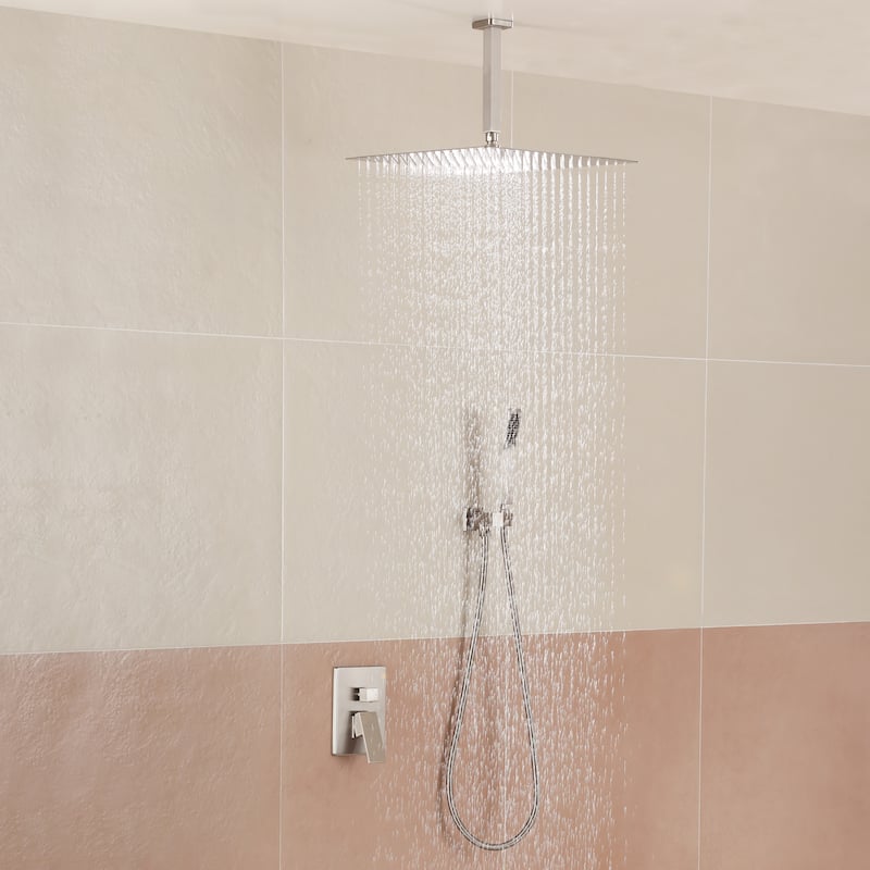 2-Function 10/12/16 In Ceiling Mounted Shower System