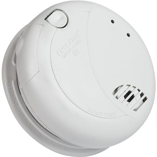 First Alert/Jarden Ac Smoke Alarm W/Battery 7010B Unit: EACH