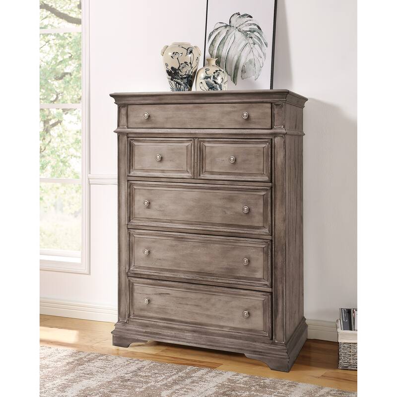 Steve Silver Havenwood 6-piece Upholstered Panel Bedroom Set