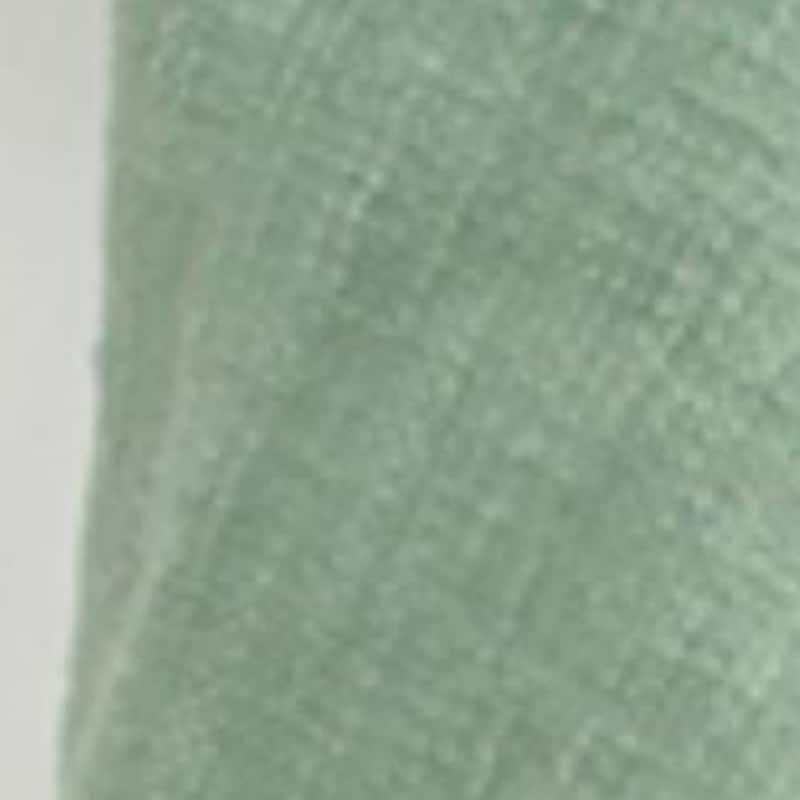 HomeRoots Green Woven 100% Woven Textured Cotton Throw Blanket