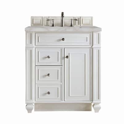James Martin Vanities 157-V30-3VSL Bristol 30" Single Basin Walnut