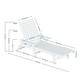 preview thumbnail 2 of 71, Laguna Hdpe All Weather Outdoor Patio Pool Reclining Chaise Lounge