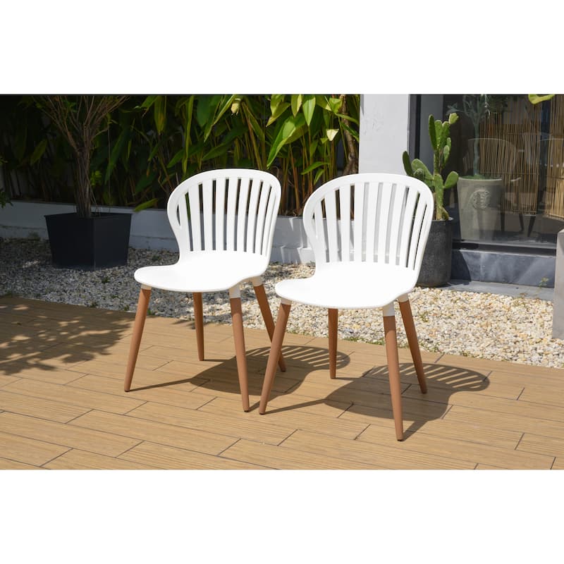 Amazonia Greybool FSC Certified Wood Outdoor Patio Dining Set