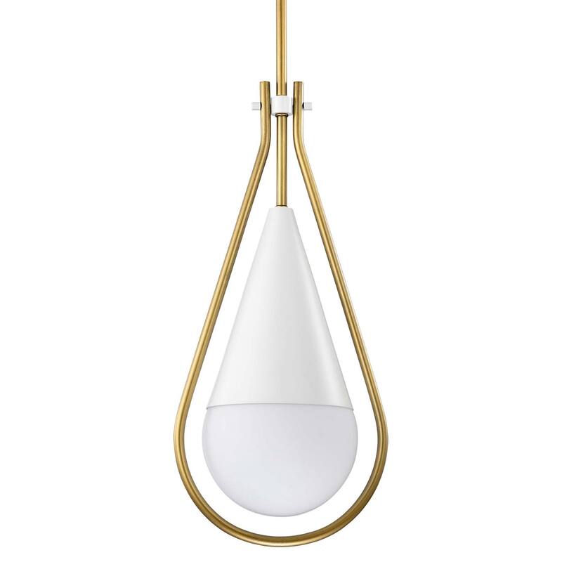 Nuvo Lighting 60/7923 Admiral 10" Wide Pendant - Matte White