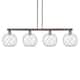 Option Oil Rubbed Bronze / Clear Glass with White Rope