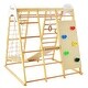 preview thumbnail 13 of 20, Costway 8-in-1 Jungle Gym Playset, Wooden Climber Play Set with Monkey