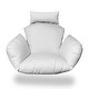 preview thumbnail 1 of 99, Joita Luxury Ottertex Replacement Cushion for Indoor/Outdoor Egg, Hanging, Cocoon, Papasan Chair White
