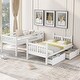 preview thumbnail 1 of 14, Twin over Full Bunk Bed White