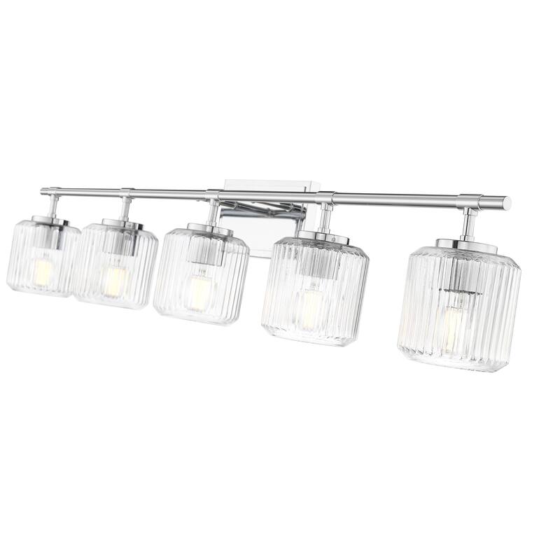Z-Lite Landon 5 Light Vanity - Chrome - Chrome