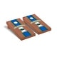 preview thumbnail 1 of 3, Texas A&M Corpus Christi TAMUCC Islanders Rosewood Cornhole Board Set