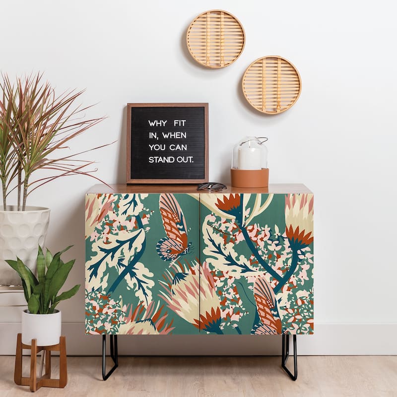 Holli Zollinger Zarah Butterfly Made-to-Order Credenza Cabinet - Bed ...