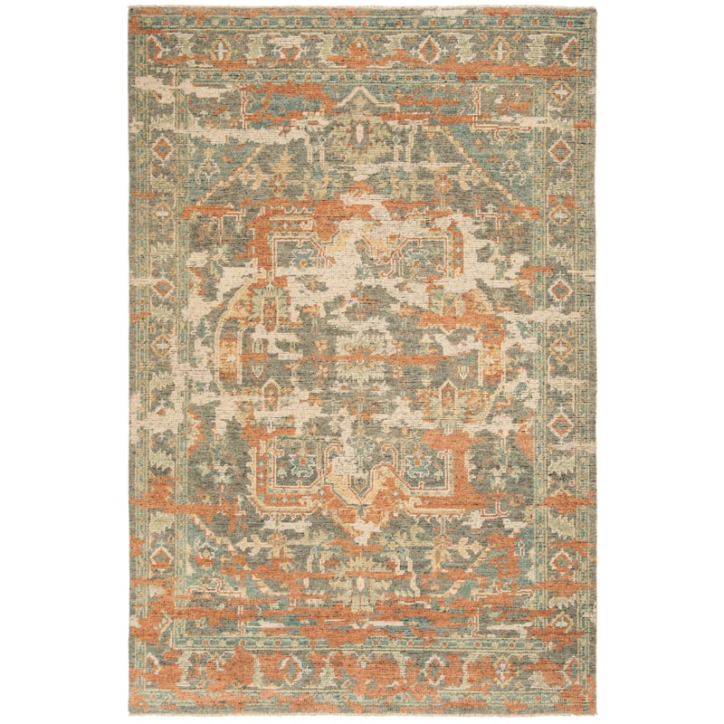 SAFAVIEH Hand-knotted Izmir Roma Traditional Oriental Wool Rug with