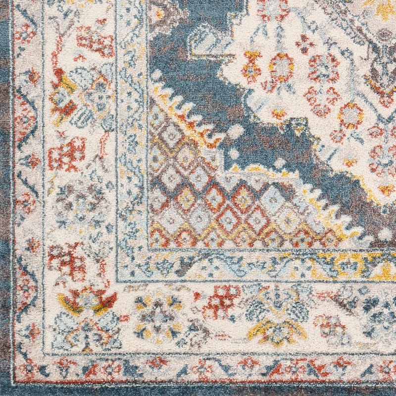 Artistic Weavers Elmas Traditional Persian Medallion Area Rug